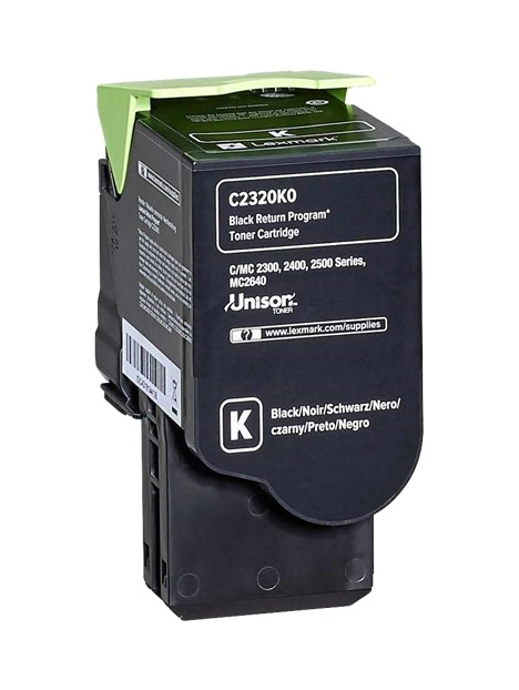 Lexmark C2320BK cartouche toner d'origine.jpg