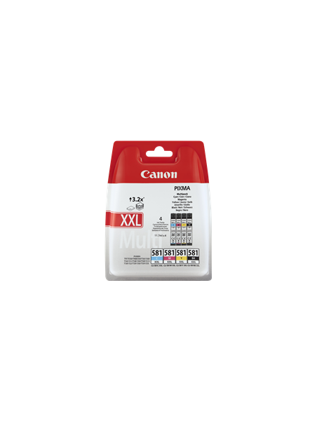 Pack de 4 cartouches d'encre CLI581XXL originale Canon.jpg