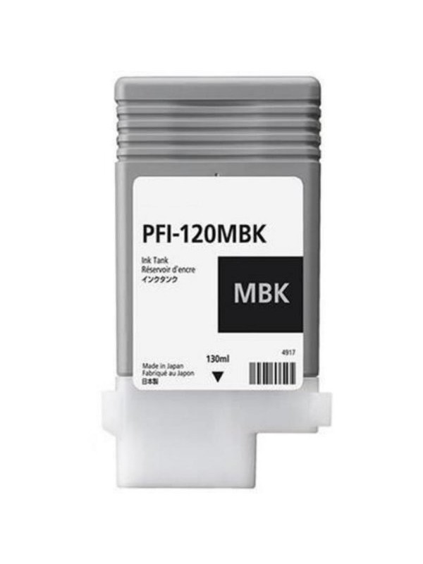 Cartouche d'encre pigmentée PFI120MBK compatible pour Canon.jpg