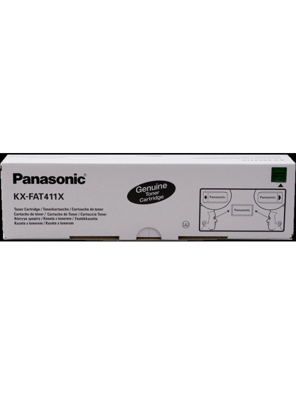 Cartouche toner KX-FAT411X d'origine Panasonic.jog