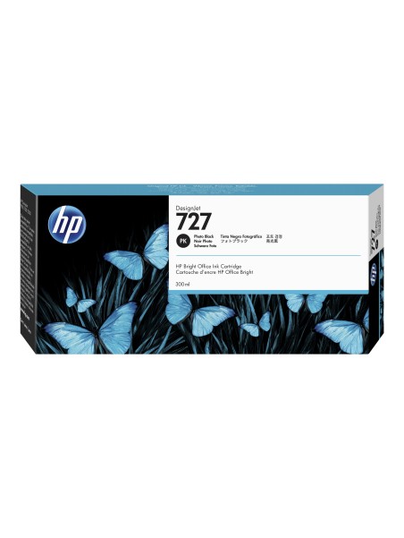 Cartouche d'encre 727PHBK originale HP