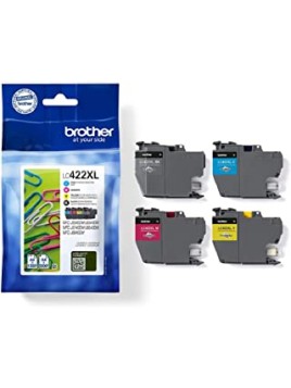Pack de 4 cartouches d'encre LC422XL originale Brother.jpg