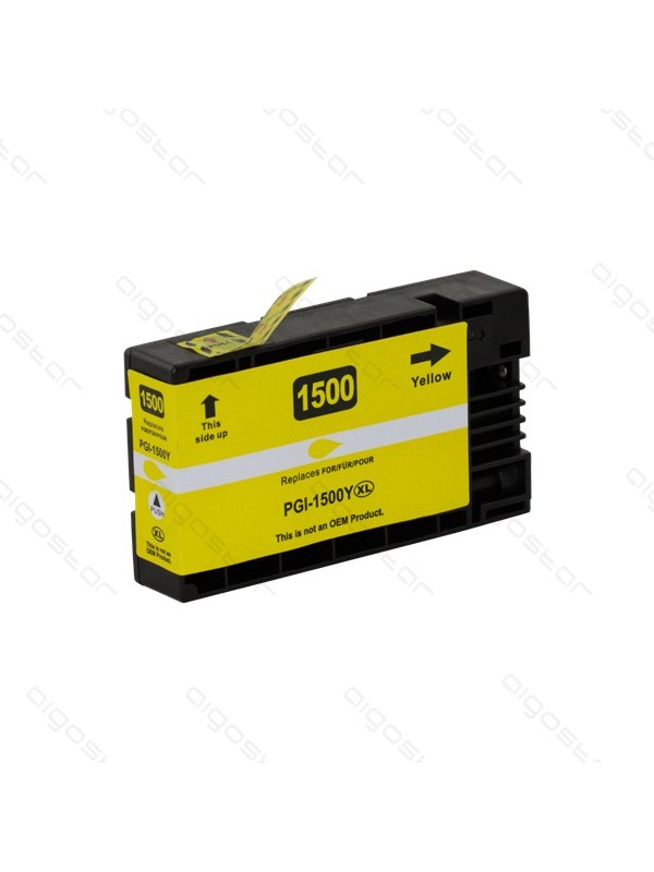 Cartouche d'encre PGI-1500XL compatible Jaune pour Canon.jpg