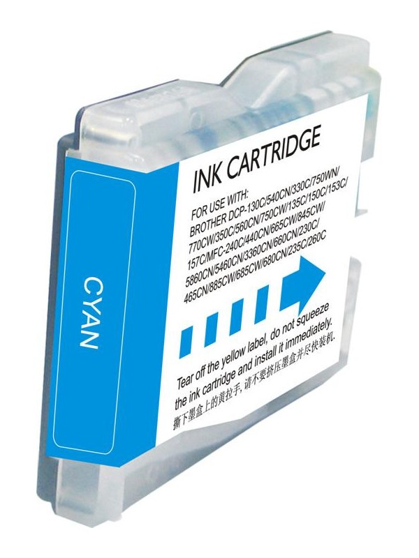 Cartouche d'encre LC1000XL compatible Cyan pour Brother.jpg